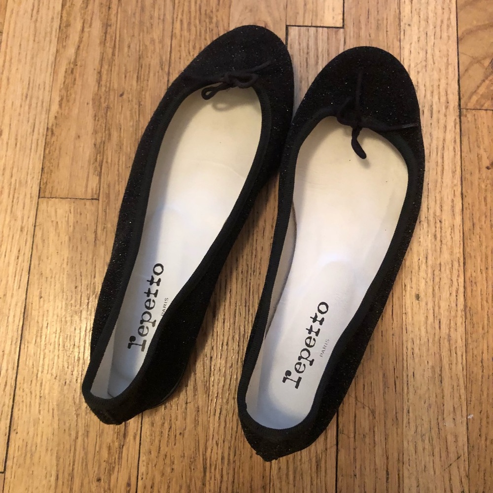Repetto Glitter Ballerina Flat